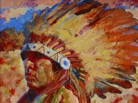 Super Chief / John Moyers / 36.00x48.00 / $34000.00/ Sold
