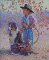 Waitin' On A Job / R.S. Riddick, CA / 34.00x28.00 / $32000.00