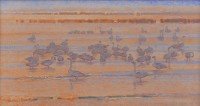 Notes On A Winter Marsh / Jim Morgan / 12.00x22.00 / $4900.00