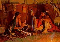 The Arrow Maker / R.S. Riddick, CA / 42.00x60.00 / $88000.00/ Sold