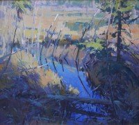 Beaver Pond Puzzle / Jill Carver / 18.00x20.00 / $3400.00/ Sold