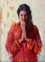 Namaste / Suchitra Bhosle / 12.00x9.00 / $2700.00