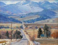 Winter Hills / G. Russell Case / 16.00x20.00 / $6500.00